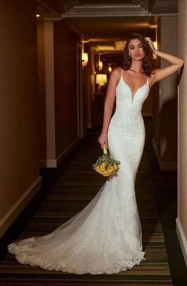 mermaid wedding dress