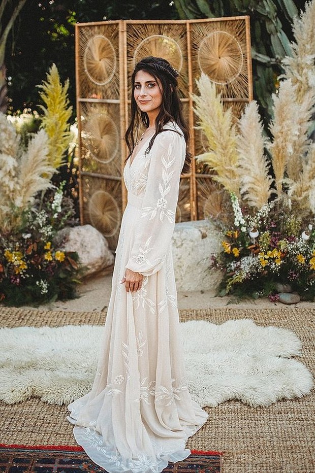 Bohemian Wedding Dress