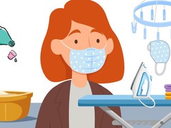 3 Cara Tepat Cuci Masker Kain