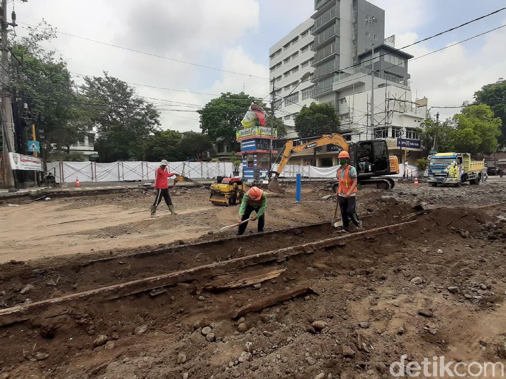 Proyek Koridor Kayutangan Kota Malang Dikerjakan, Jalur Trem Kolonial Ditemukan