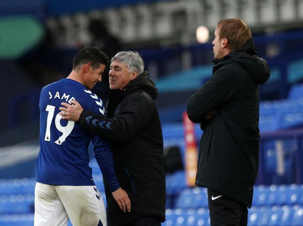 Ancelotti Ungkap James Rodriguez Putus Asa di Real Madrid Ancelotti Ungkap James Rodriguez Putus Asa di Real Madrid