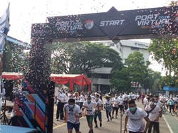 Port Virtual Run & Ride, Solusi Pelindo III Tetap Sehat Saat Pandemi
