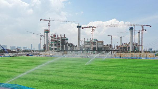 Wow! Penampakan Proyek Old Trafford Jakarta yang Lagi Dikebut