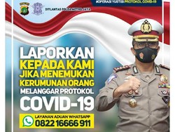 Warganet Laporkan Kasus Kerumunan Massa Habib Rizieq ke Akun TMCPoldaMetro