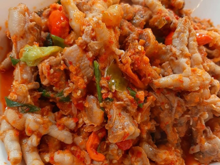 Resep Ceker Mercon Pedas