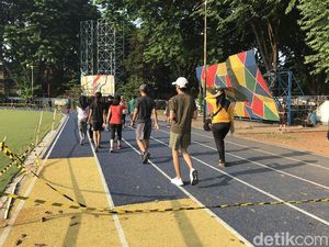 Kata Warga Soal Vandalisme Alun-alun Hits Kota Tangerang