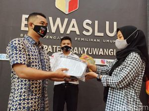Bawaslu Banyuwangi Distribusikan APD ke Pengawas Kecamatan dan Desa