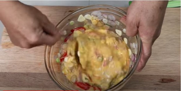 Step by step masak tahu telor bebek