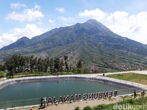 Embung Manajar Boyolali, Spot Asyik di Lereng Merapi Embung Manajar Boyolali, Spot Asyik di Lereng Merapi