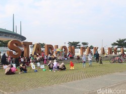 Banyak PKL di Stadion Pakansari, Plt Bupati Bogor Evaluasi Satpol PP