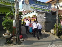Jelang Resepsi Pernikahan Putri Habib Rizieq, Begini Suasana di Petamburan