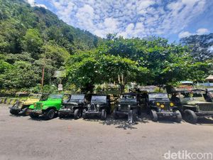 Foto Jip Lava Tour Gunung Merapi Banyak yang Nganggur dan Cari Rute Baru