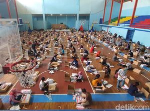 Pilbup Cianjur 2020, KPU Mulai Sortir-Lipat 1,6 Juta Surat Suara