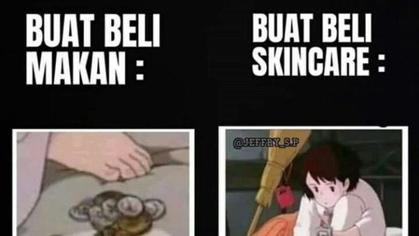 8 Meme Kocak Seputar Skincare, Hamba Kulit Glowing Pasti Pernah Merasakan
