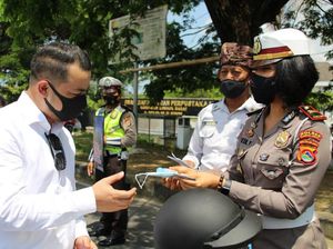 Cara Polres Lombok Barat agar Pengendara Tertib Lalu Lintas