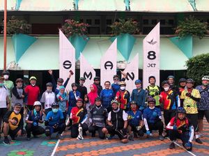 Serunya Bersepeda 8 Km di Ancol