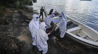 Simulasi Penanganan Pasien Corona di Pulau Terpencil