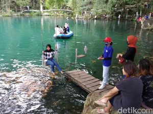 Talaga Biru Cicerem Makin Indah Tanpa Praktik Pungli Talaga Biru Cicerem Makin Indah Tanpa Praktik Pungli