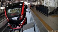 Terkini! Penampakan Stasiun LRT Taman Mini