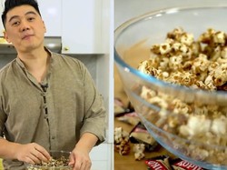 Viral Popcorn Chef Arnold K-POP, Kini Muncul Popcorn Rasa Permen Unik