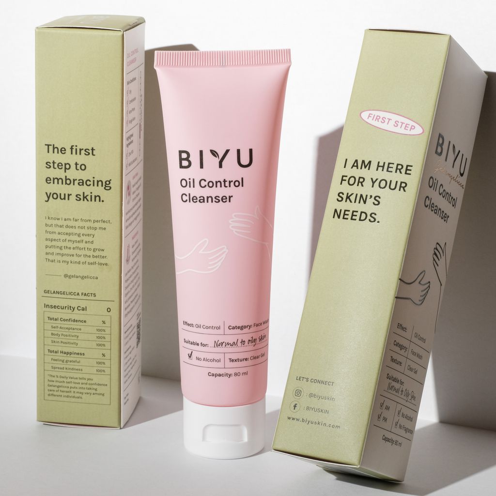 BIYU x Gelangelicca Oil Control Cleanser