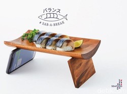 Canggih! Piring Ini Cegah Kamu Main Ponsel Saat Makan