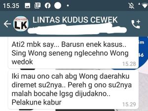 Ramai Pesan Soal Horor Aksi Begal Payudara di Kudus
