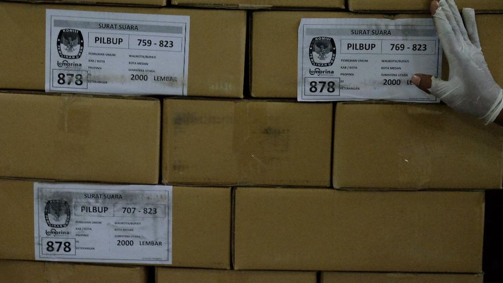 Surat Suara Pilkada Medan Telah Dicetak Surat Suara Pilkada Medan Telah Dicetak