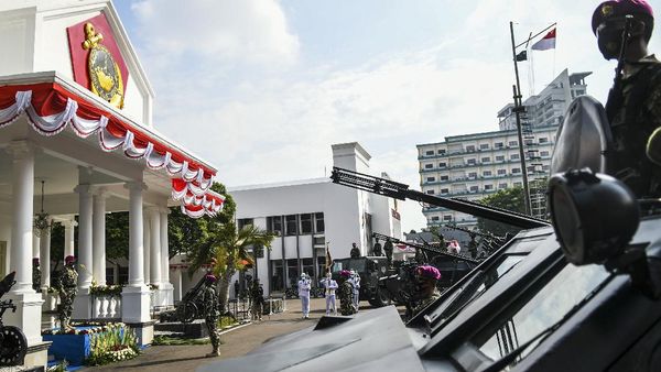 Peringatan HUT Ke-75 Korps Marinir TNI AL Digelar di Tengah Pandemi
