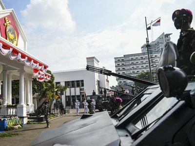 Peringatan HUT Ke-75 Korps Marinir TNI AL Digelar di Tengah Pandemi