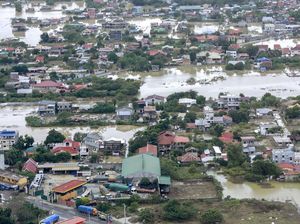 Potret Banjir Akibat Topan Vamco di Filipina
