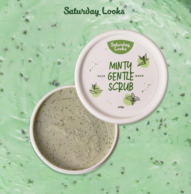 SATURDAY LOOKS Minty Clay Mask/Foto : instagram.com/saturdaylooks SATURDAY LOOKS Minty Clay Mask