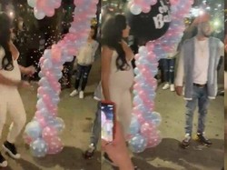 Gender Reveal Berakhir Bencana, Istri Hamil Besar Jatuh Ditiban Tamu Undangan