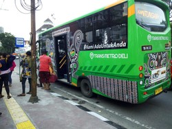 Diuji Coba Gratis, Ini Rute yang Dilayani Bus Transmetro Deli di Medan