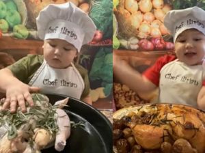 Kenalan Sama Chef Ilrian, Chef 2 Tahun yang Jago Masak Ayam Panggang Kenalan Sama Chef Ilrian, Chef 2 Tahun yang Jago Masak Ayam Panggang