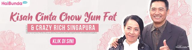 Chow Yun Fat dan istri Chow Yun Fat dan istri