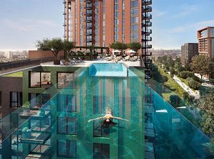 Wow, London Bakal Bikin Kolam Renang Gantung Pertama di Dunia