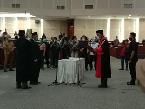 Wakil Ketua DPRD Sumut Pengganti Salman yang Maju Pilkada Resmi Dilantik Wakil Ketua DPRD Sumut Pengganti Salman yang Maju Pilkada Resmi Dilantik