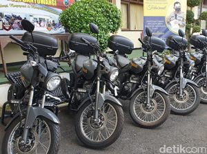 Polisi Banyuwangi Siapkan APD hingga Puluhan Motor Jelang Pilbup Polisi Banyuwangi Siapkan APD hingga Puluhan Motor Jelang Pilbup