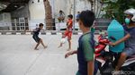 Stadion Dadakan Anak-anak Bukit Duri di Jalan Inspeksi Ciliwung