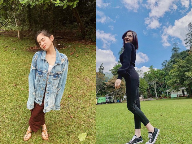 Syifa dan Tissa/instagram.com/syifahadjureal Syifa Hadju dan Tissa Biani sama-sama berfoto outdoor/instagram.com/tissabiani/syifahadjureal