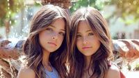 Kembar Identik yang Viral Ava dan Leah, Kini Makin Cantik!