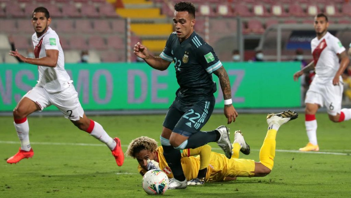 Argentina menang 2-0 atas Peru (Foto: Getty Images/Pool)