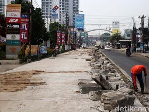 Akhirnya Jalan Joyo Martono Bekasi Diperbaiki