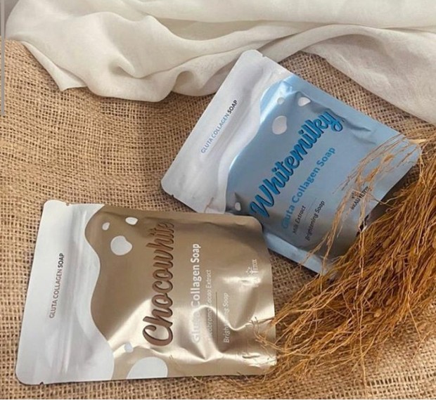 Beautetox Gluta Collagen Soap memberikan efek memutihkan pada kulit sehingga tampak mulus/shoope.co.id