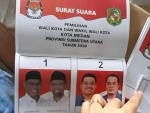 Foto Akhyar di Surat Suara Lebih Gelap Disorot Timses, KPU: Masih Penyortiran