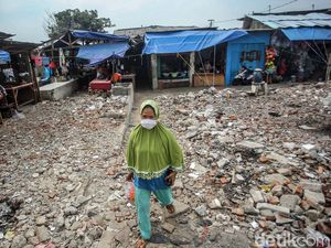 Geliat Aktivitas di Pasar Pos Duri Usai Kebakaran 3 Bulan Lalu