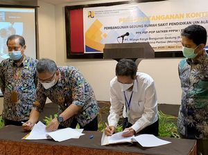 Kontrak Proyek Rumah Sakit Pendidikan UIN Alaudin Makassar