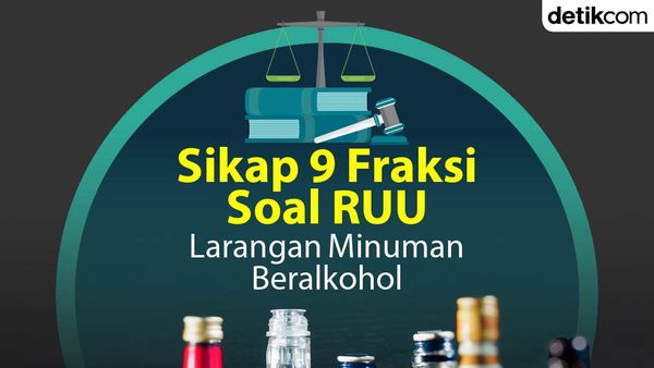 Kuot Politik: Sikap 9 Fraksi Soal RUU Larangan Minuman Beralkohol