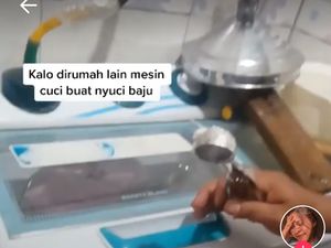 Kreatif! Netizen Ini Pamer Mesin Cuci Jadi Mesin Es Puter